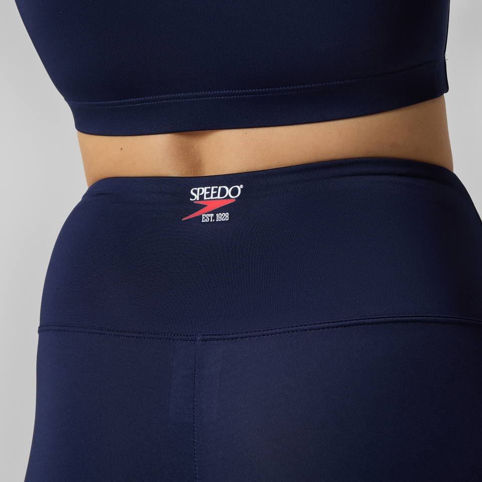 Women's Jetstream Solid Bound Swim Short Navy