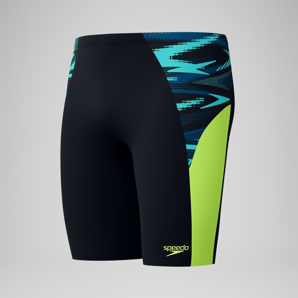 Men's END+ MAX Splice Jammer Black/Green/Blue