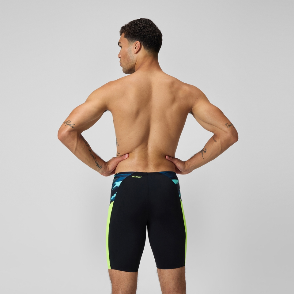 Men's Endurance+ Max Splice Jammer Black/Yellow