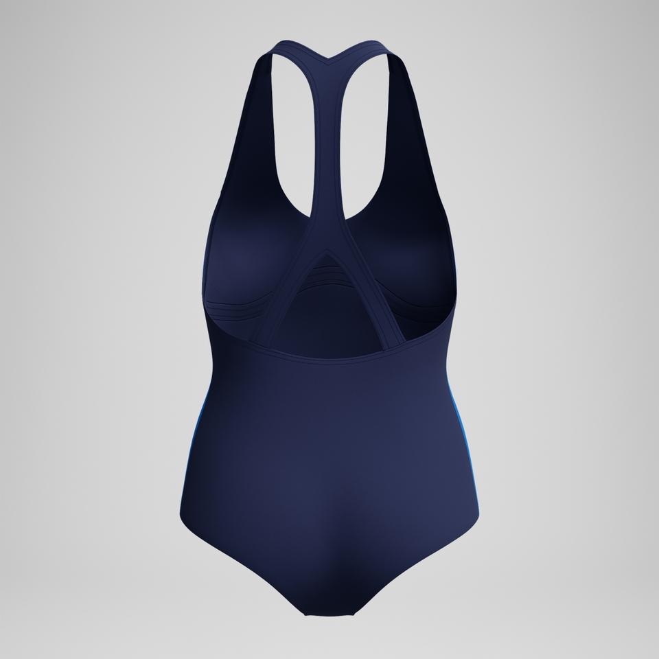 Women's Jetstream Colorblock Boyleg One Piece Navy