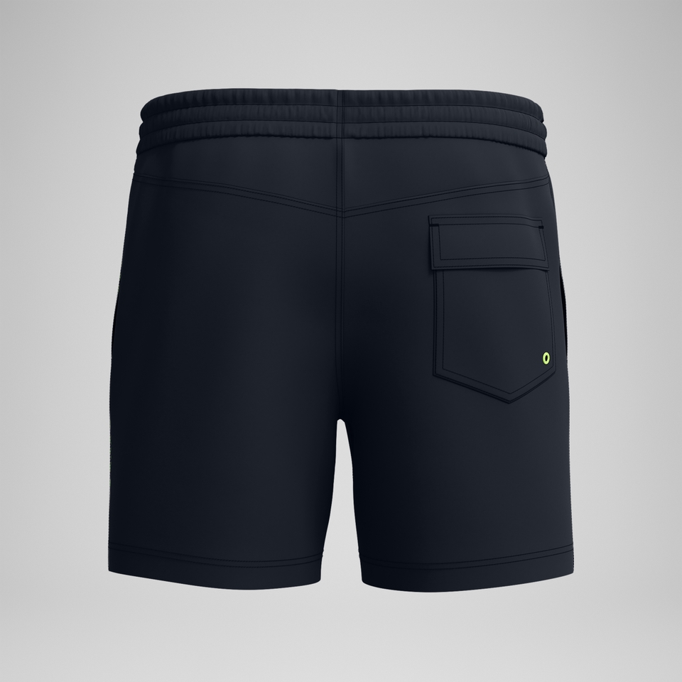 Men's HyperBoom Splice 16'' Swim Shorts Black/Yellow