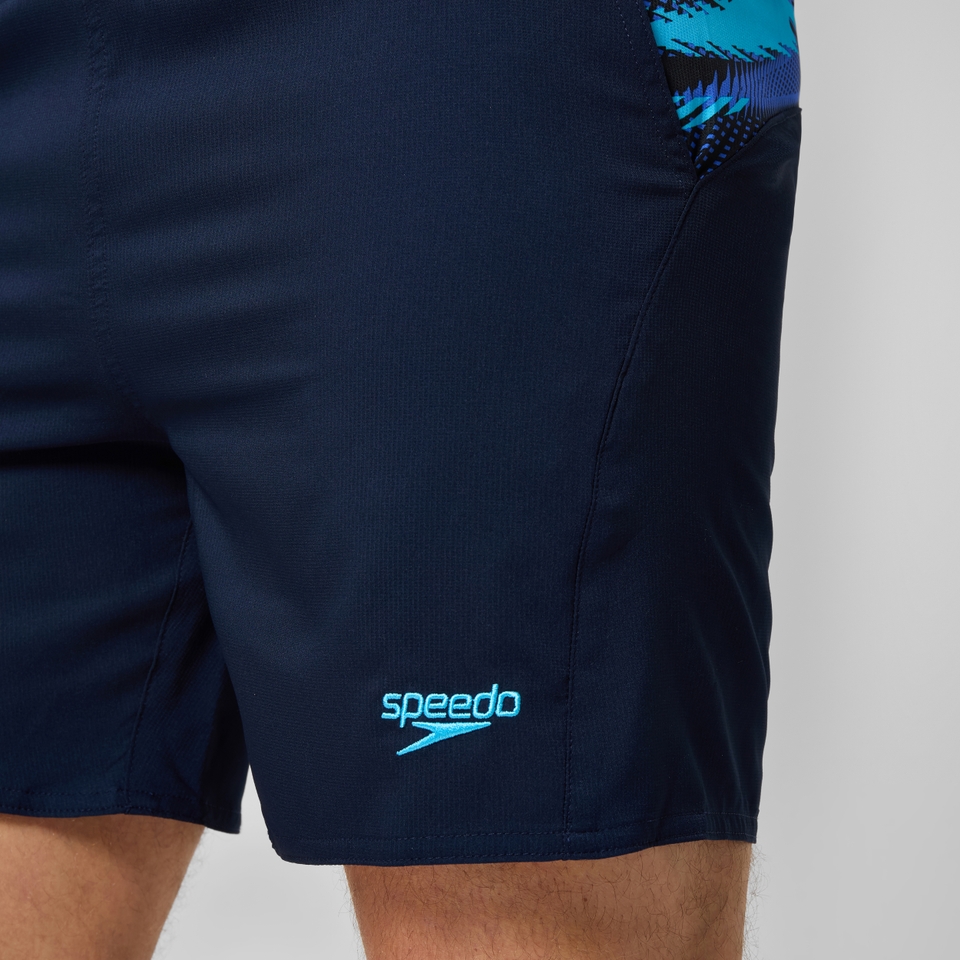 Xpress Lite Panel Badeshorts 40 cm Blau für Herren