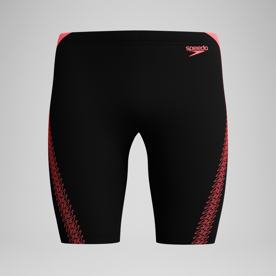 HyperBoom Splice-Schwimmhose Schwarz/Koralle für Herren