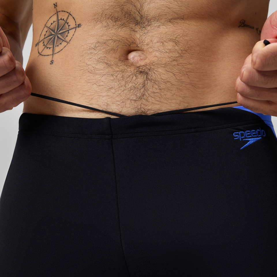 HyperBoom Splice-Aquashorts Schwarz/Blau für Herren