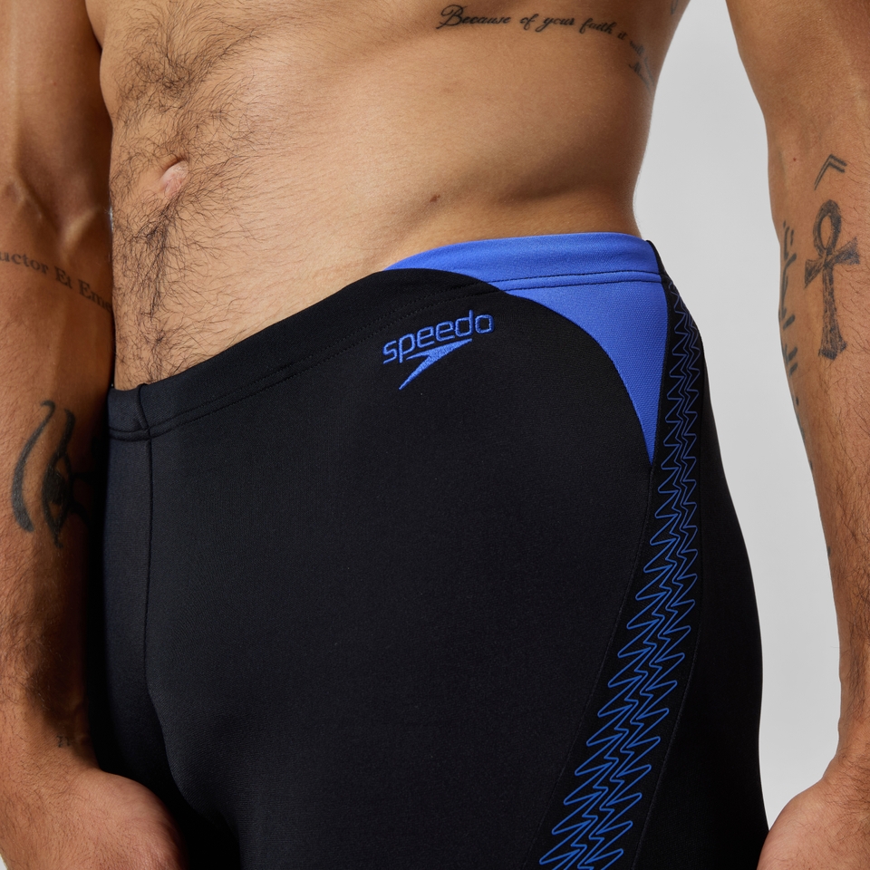 HyperBoom Splice-Aquashorts Schwarz/Blau für Herren