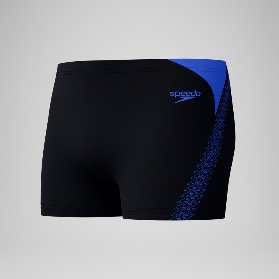 HyperBoom Splice-Aquashorts Schwarz/Blau für Herren