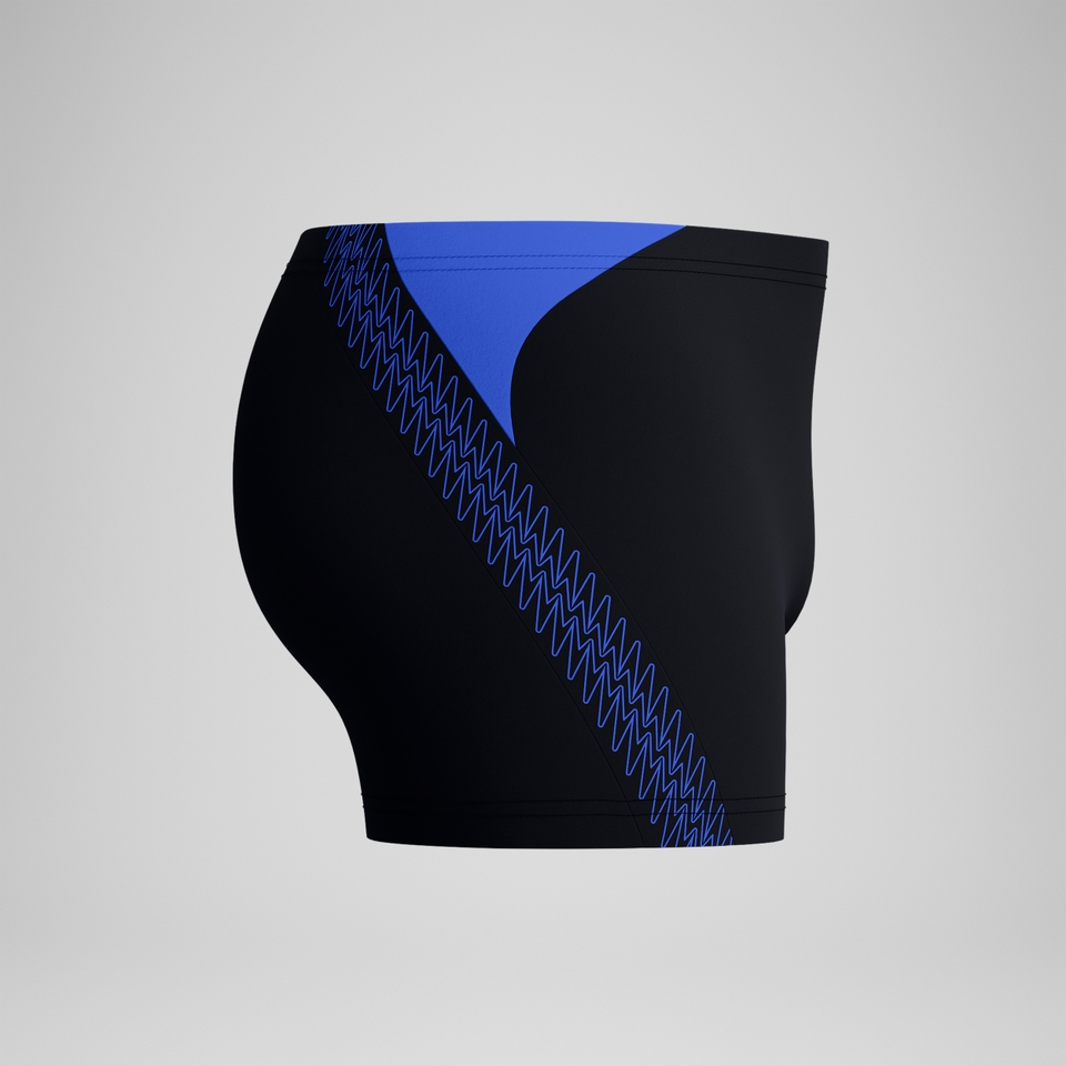HyperBoom Splice-Aquashorts Schwarz/Blau für Herren
