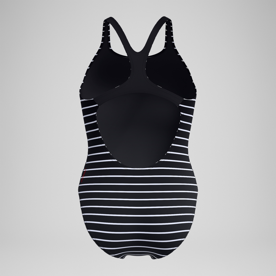 Women's Endurance+ Printed Medalist Swimsuit Black