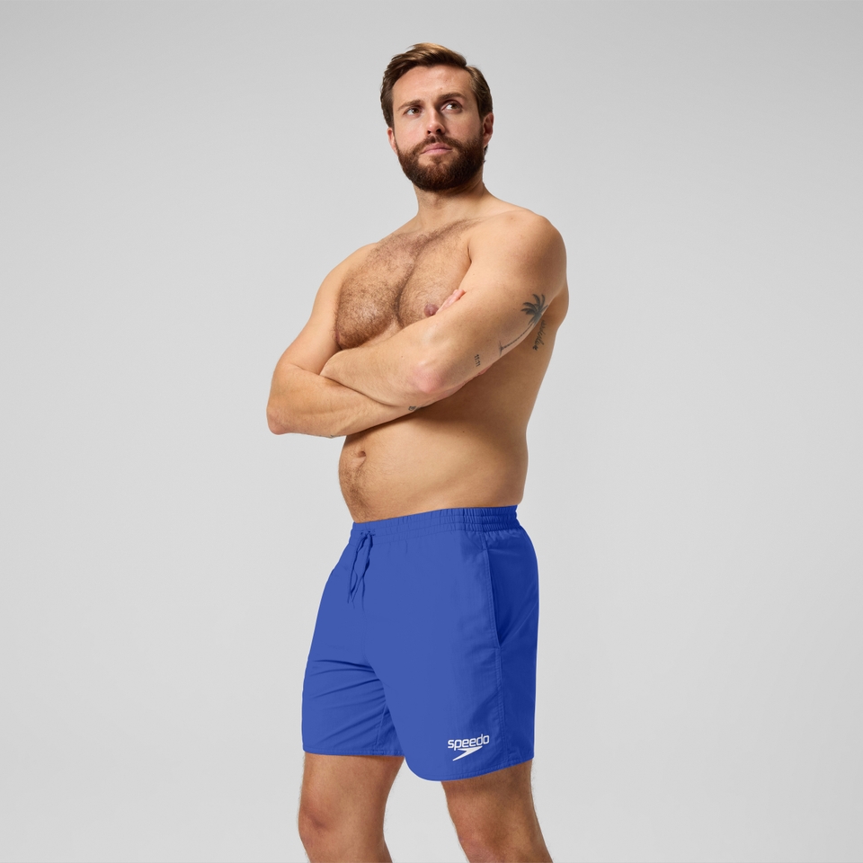 Essential Badeshorts 40 cm Blau für Herren
