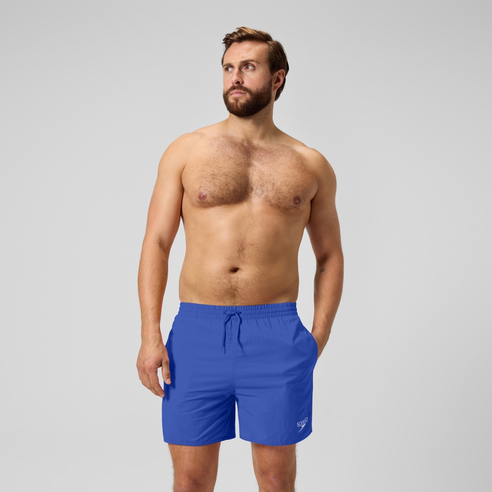 Essential Badeshorts 40 cm Blau für Herren