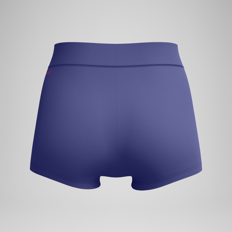 Panel-Shorts Blau für Damen