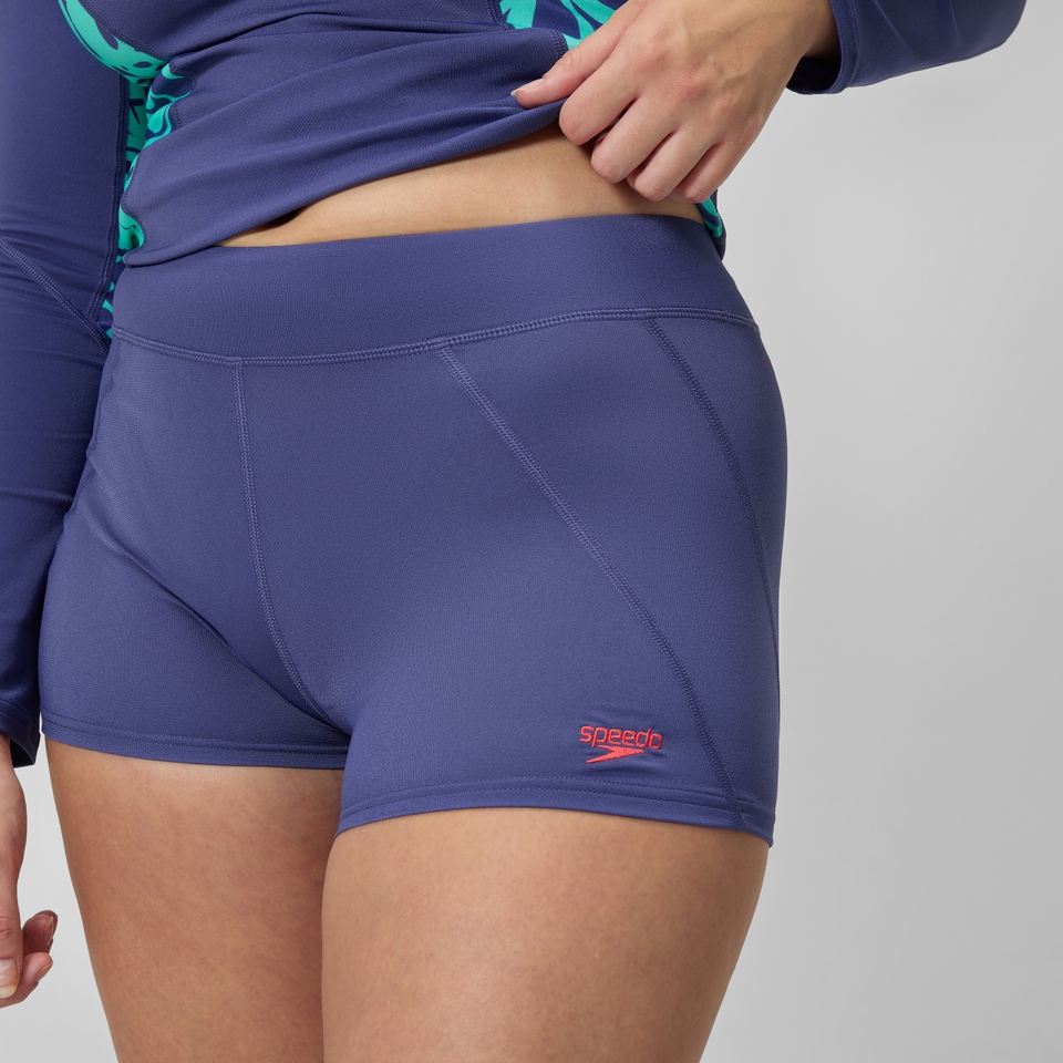 Panel-Shorts Blau für Damen