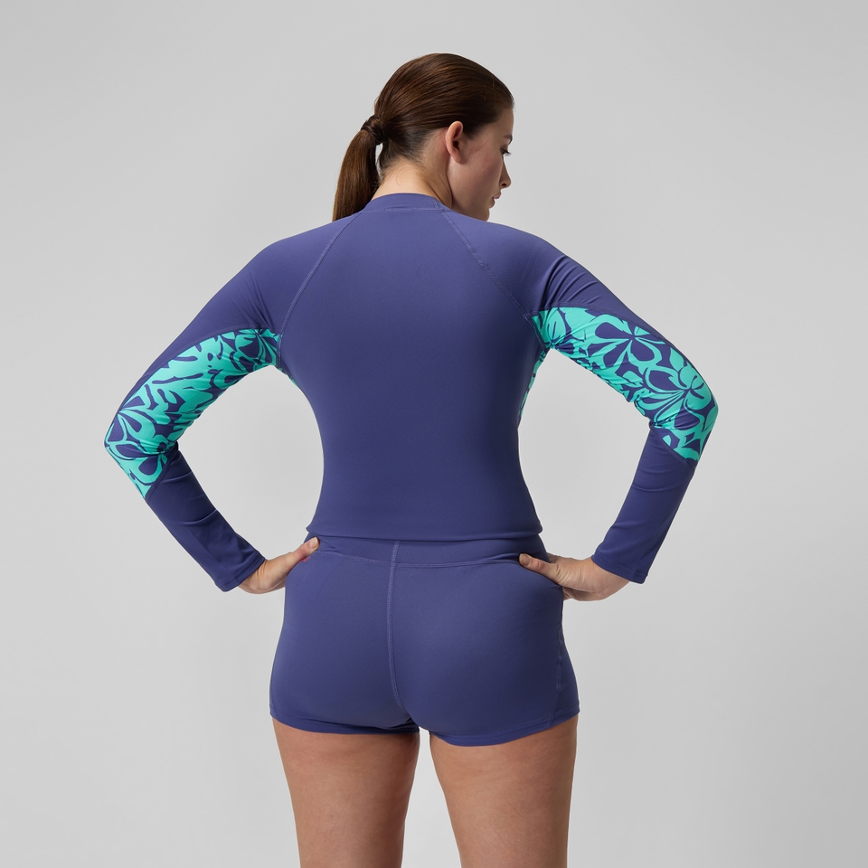 Panel-Shorts Blau für Damen