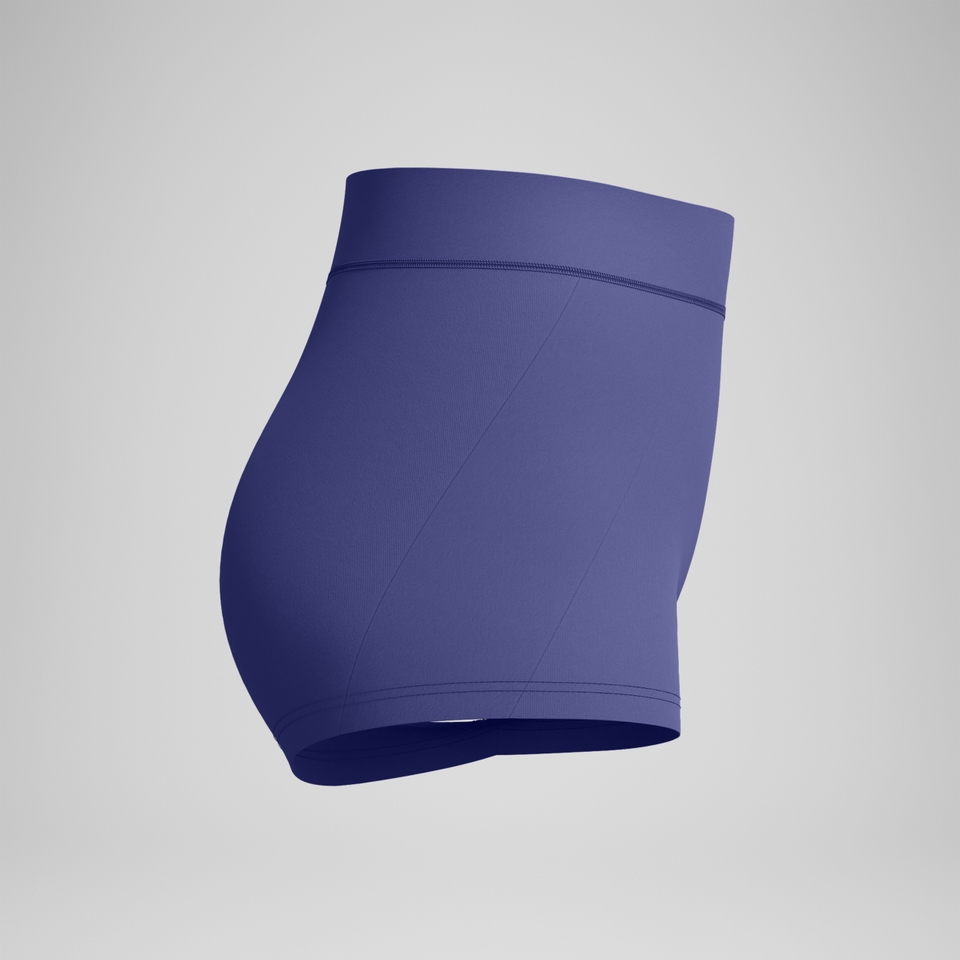Panel-Shorts Blau für Damen