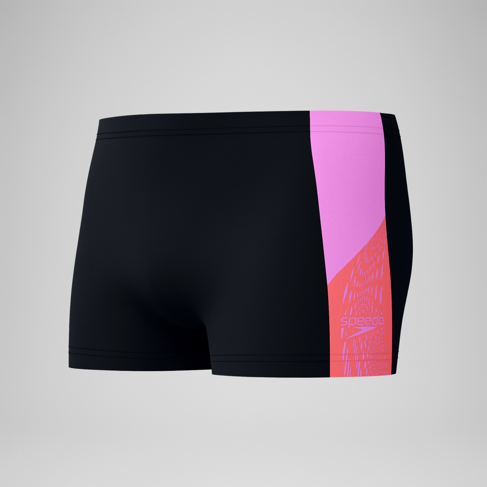 Men's Dive Aquashort Black/Coral