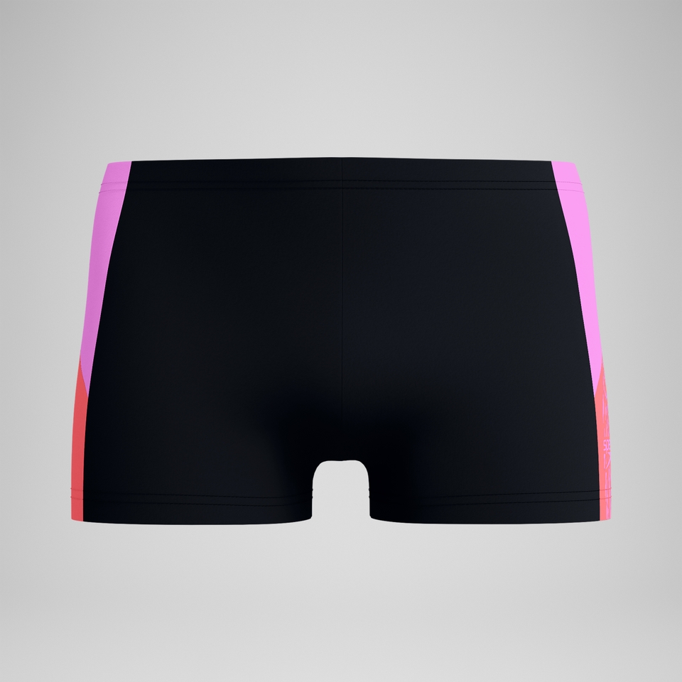 Men's Dive Aquashort Black/Coral