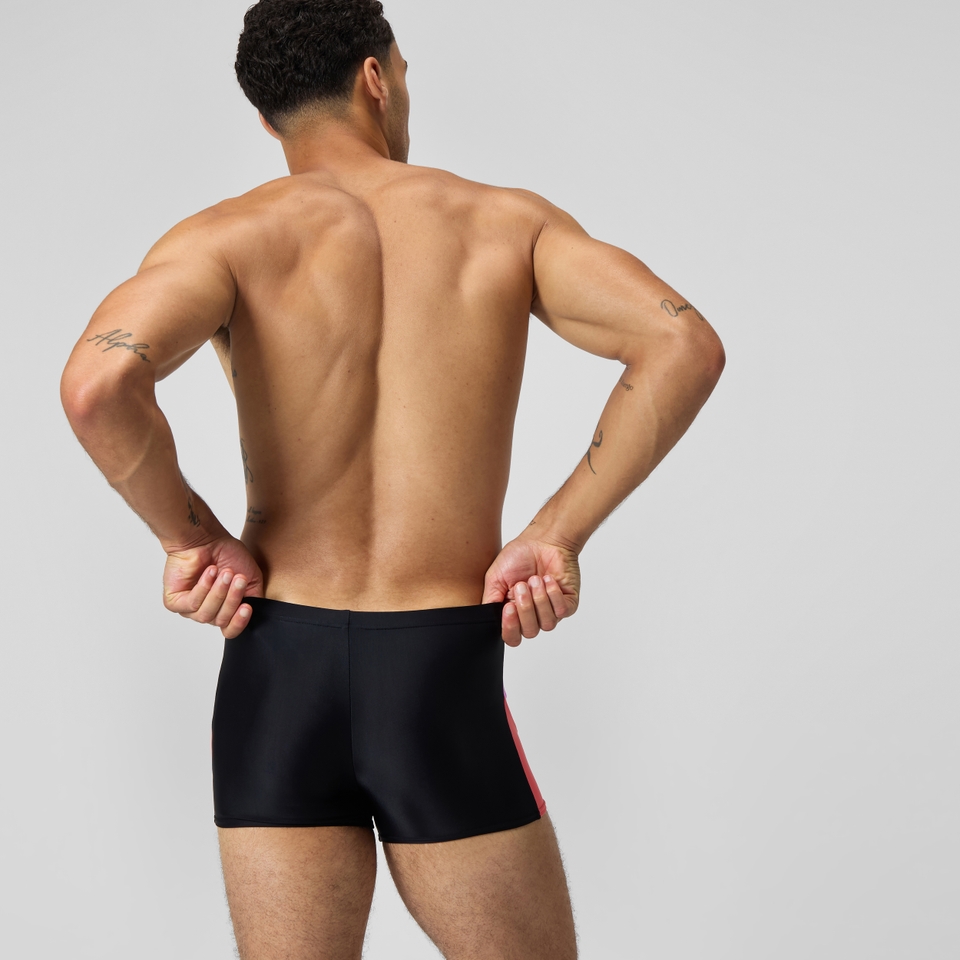 Men's Dive Aquashort Black/Coral