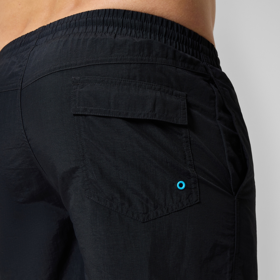 Men's Medley Logo 16" Swim Trunks Black/Blue