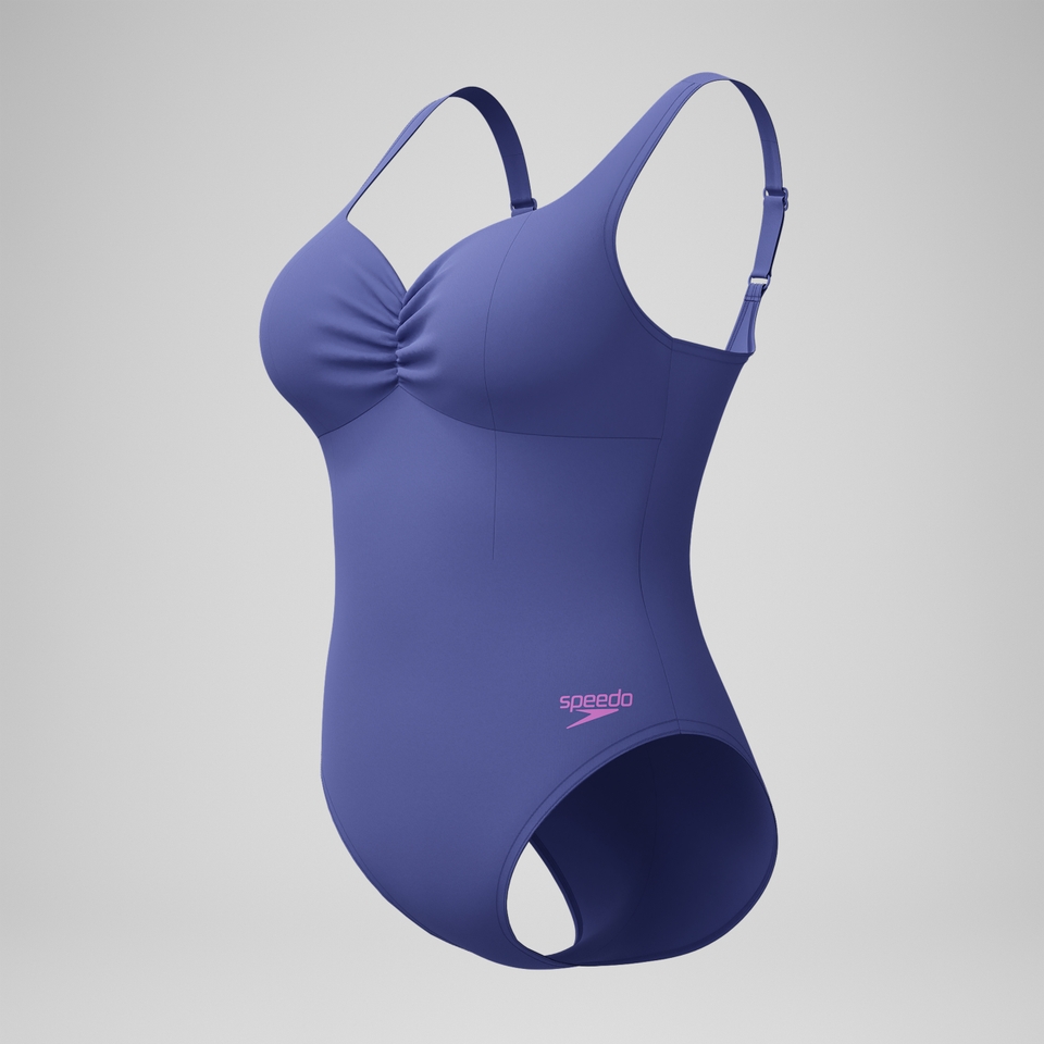 AquaNite Formender Badeanzug Blau für Damen