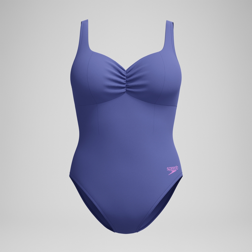AquaNite Formender Badeanzug Blau für Damen