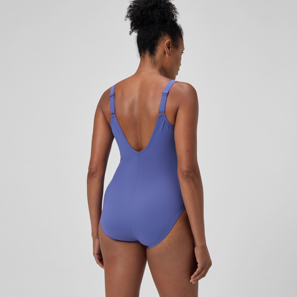 AquaNite Formender Badeanzug Blau für Damen