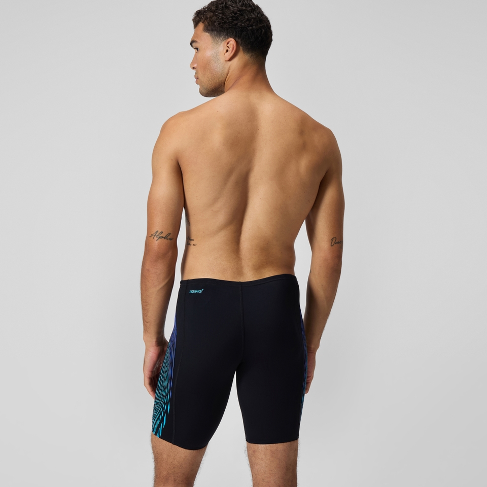 Men's Tech Panel Jammer Black/Blue