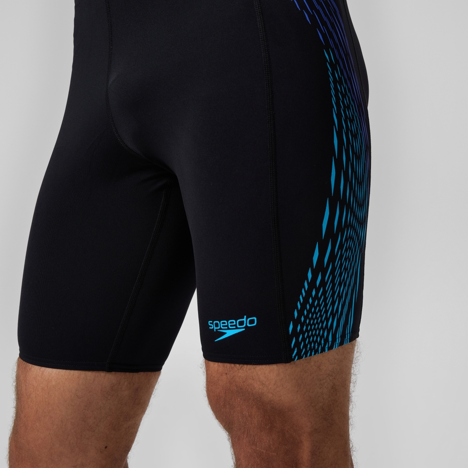 Men's Tech Panel Jammer Black/Blue
