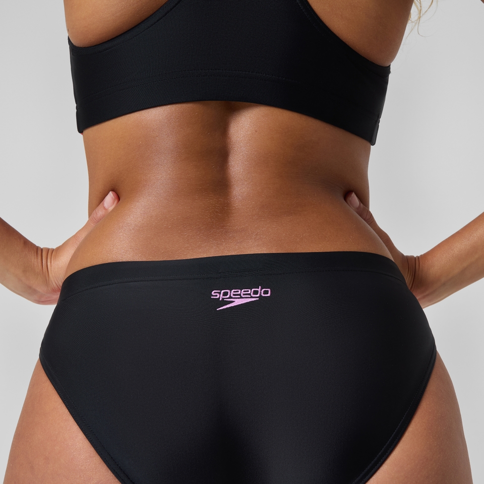 Women's Colourblock Splice 2.0 Bikini Black/Pink