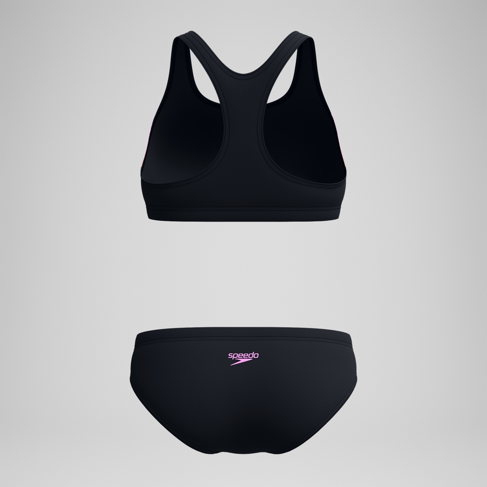 Women's Colourblock Splice 2.0 Bikini Black/Pink