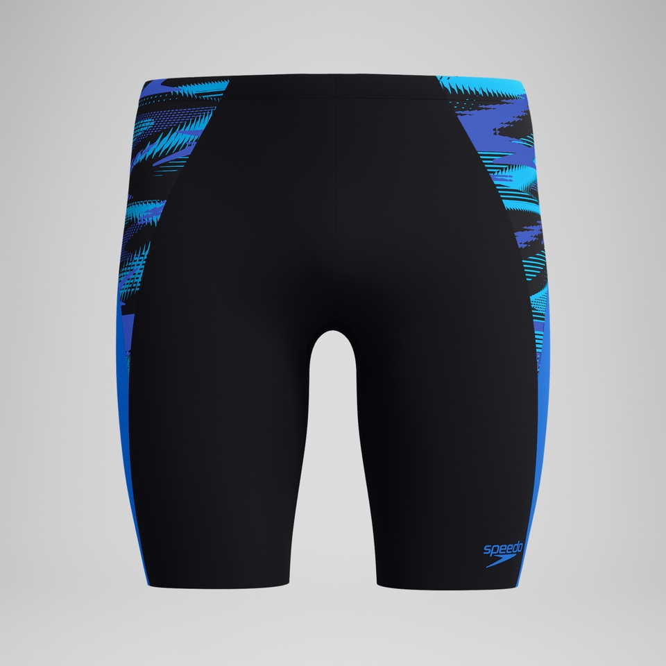 Endurance+ Max Splice-Schwimmhose Schwarz/Blau für Herren
