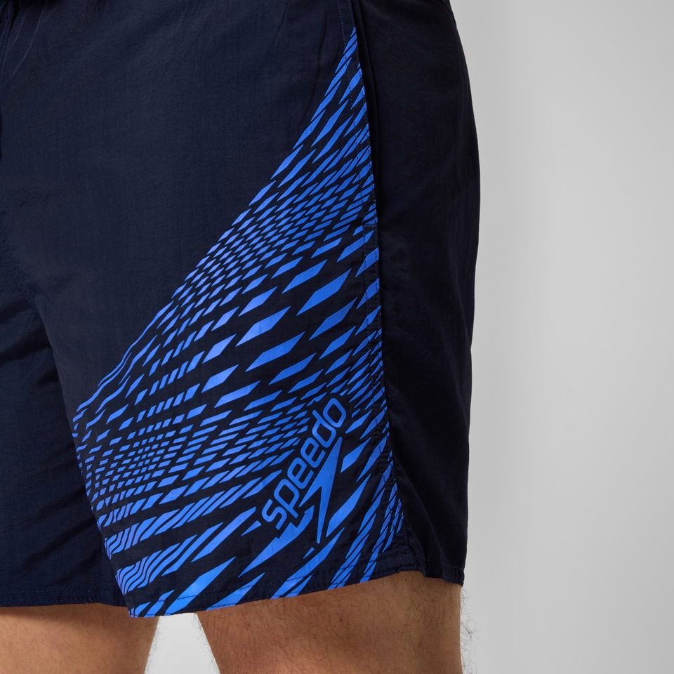 HyperBoom Splice-Badeshorts 40 cm Marineblau/Blau für Herren