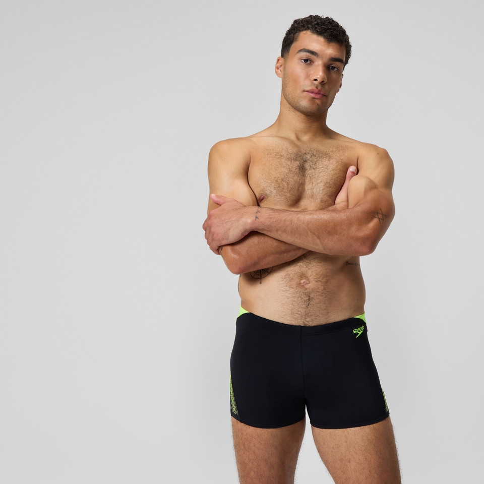Men's HyperBoom Splice Aquashort Black/Yellow