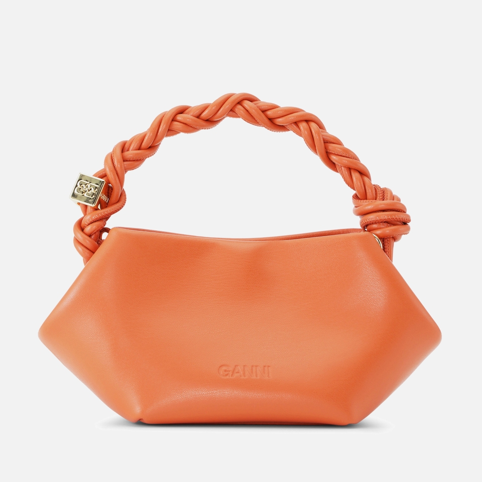 Ganni Mini Bou Leather-Blend Bag