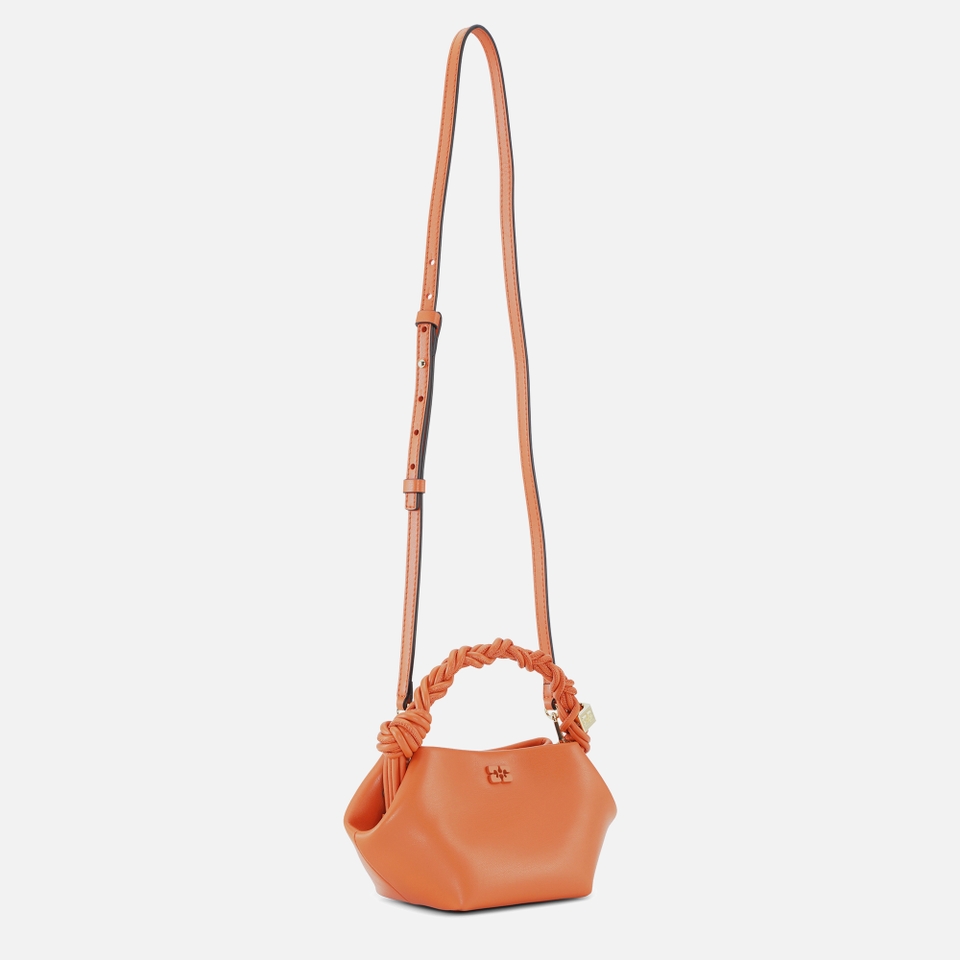 Ganni Mini Bou Leather-Blend Bag