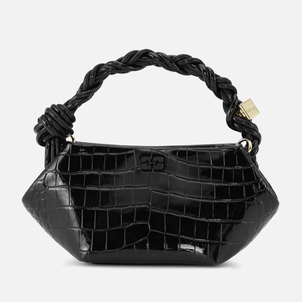 Ganni Mini Bou Leather-Blend Bag