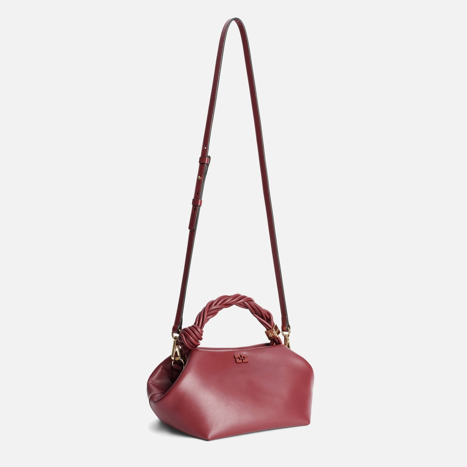 Ganni Bou Small Leather-Blend Bag