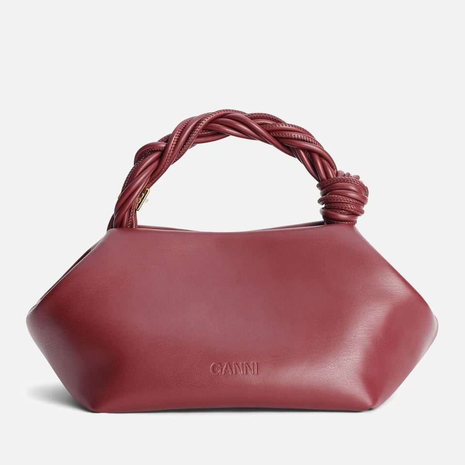 Ganni Bou Small Leather-Blend Bag