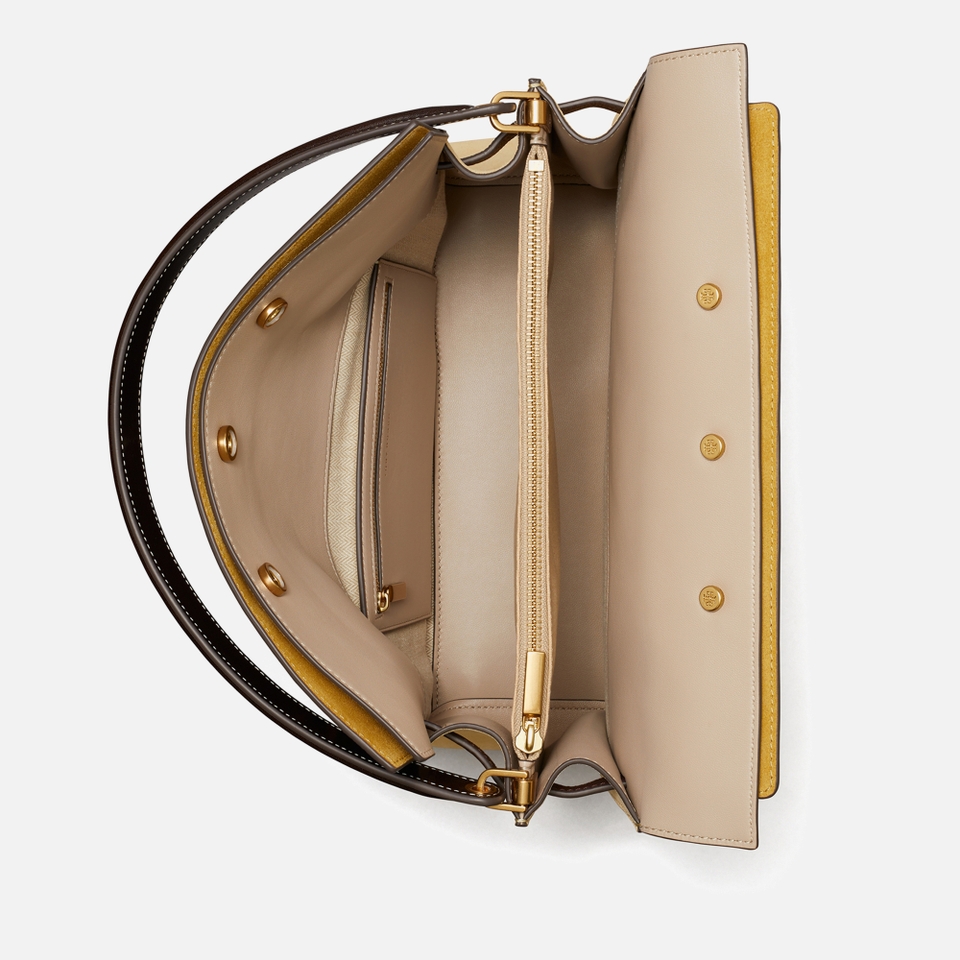 Tory Burch Lee Radziwill Leather Double Bag