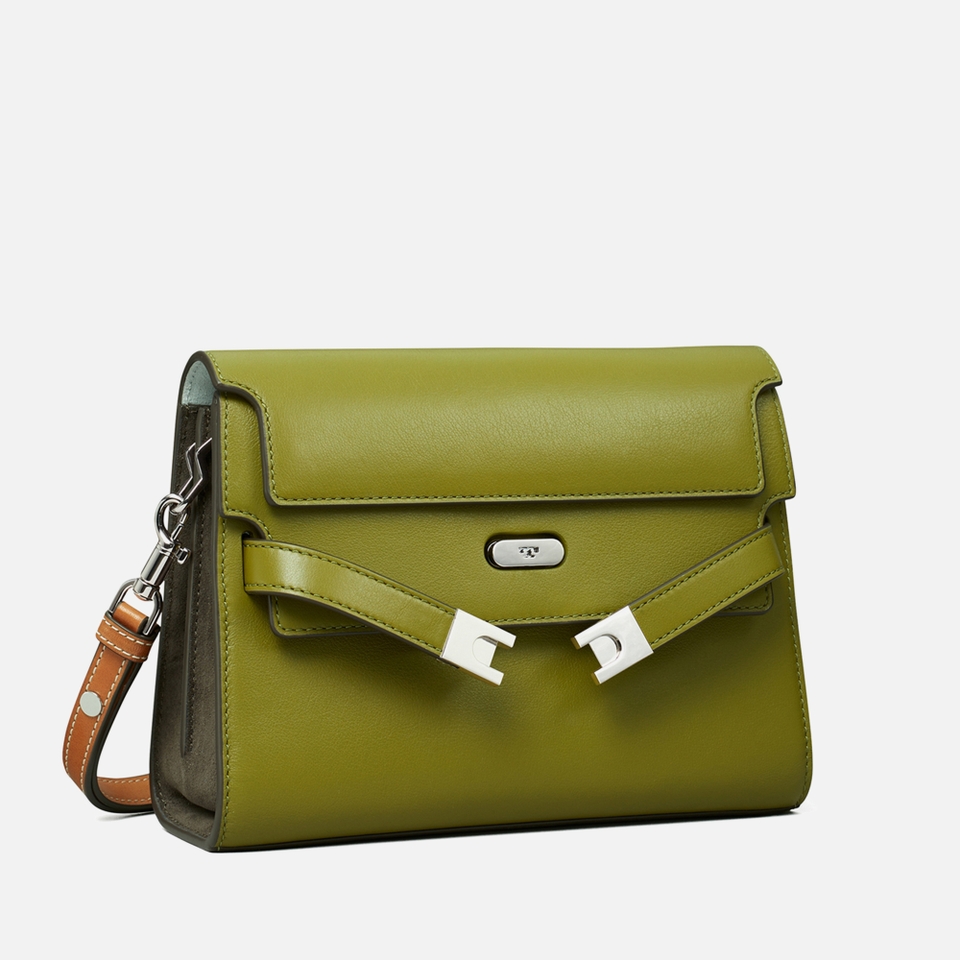 Tory Burch Lee Radziwill Leather Shoulder Bag