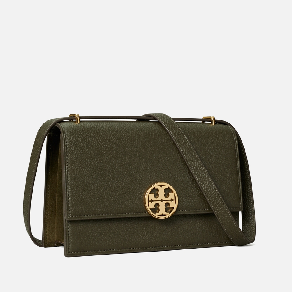 Tory Burch Miller Pebble-Grain Leather Shoulder Bag