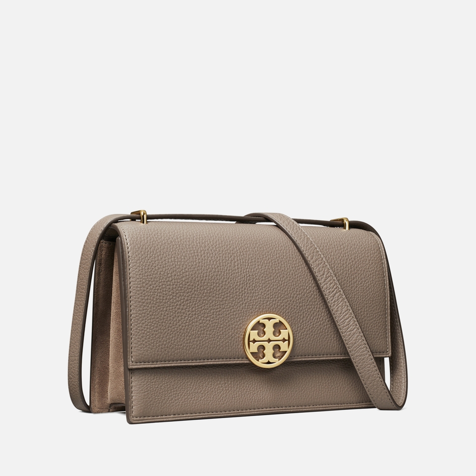 Tory Burch Miller Pebble-Grain Leather Shoulder Bag