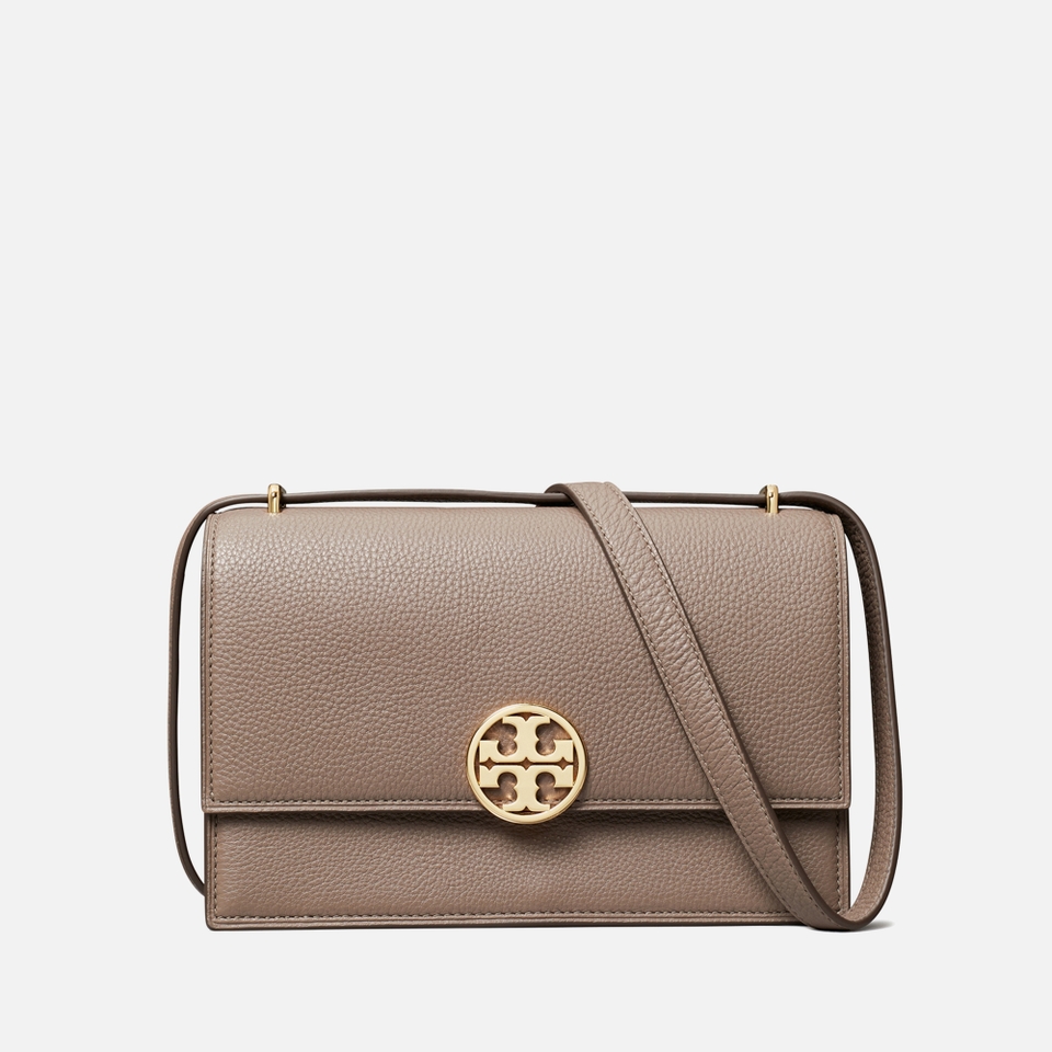 Tory Burch Miller Pebble-Grain Leather Shoulder Bag