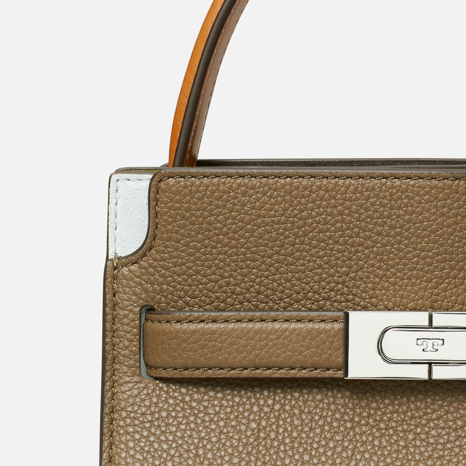 Tory Burch Lee Radziwill Colour-Block Petite Double Bag
