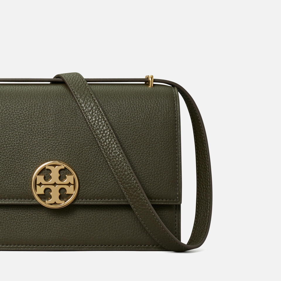 Tory Burch Miller Pebble-Grain Leather Shoulder Bag