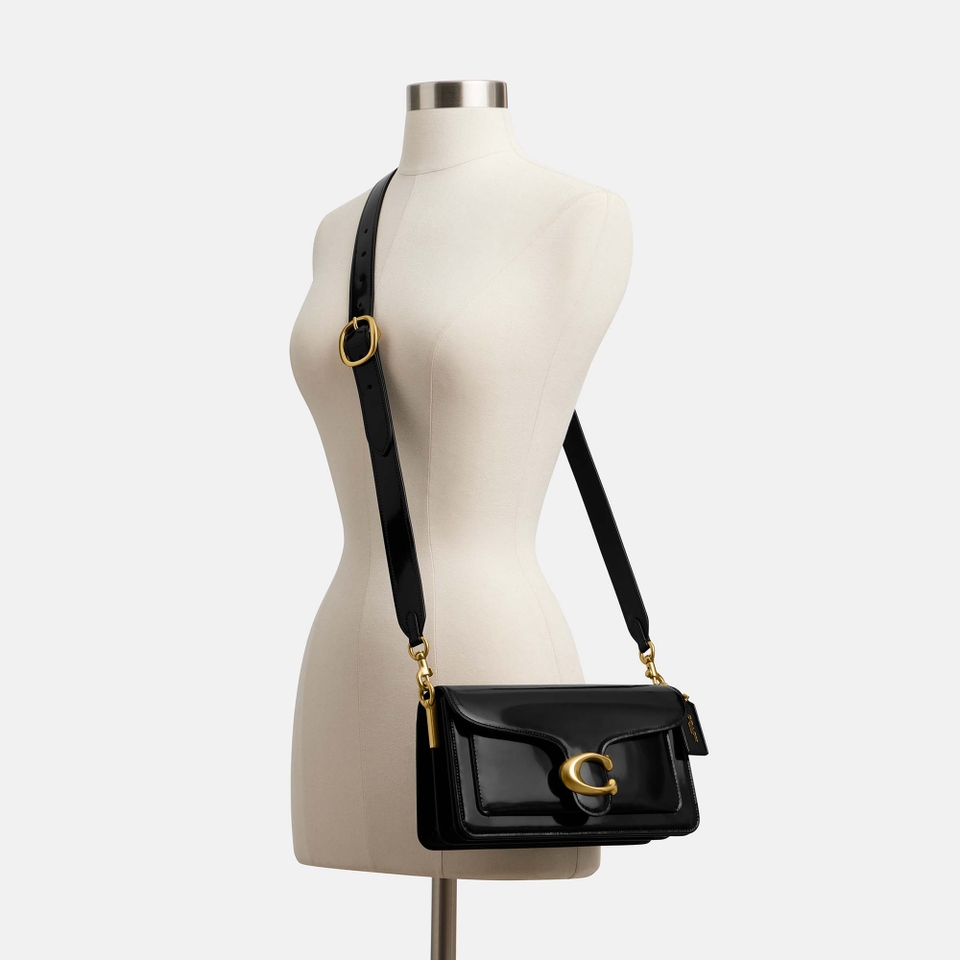 Coach Tabby 26 Spazzolato Leather Shoulder Bag
