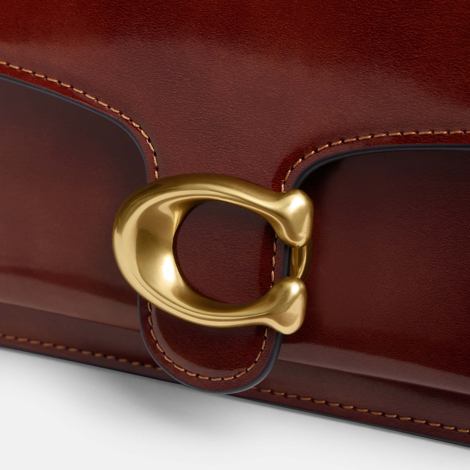 Coach Tabby 20 Spazzolato Leather Shoulder Bag