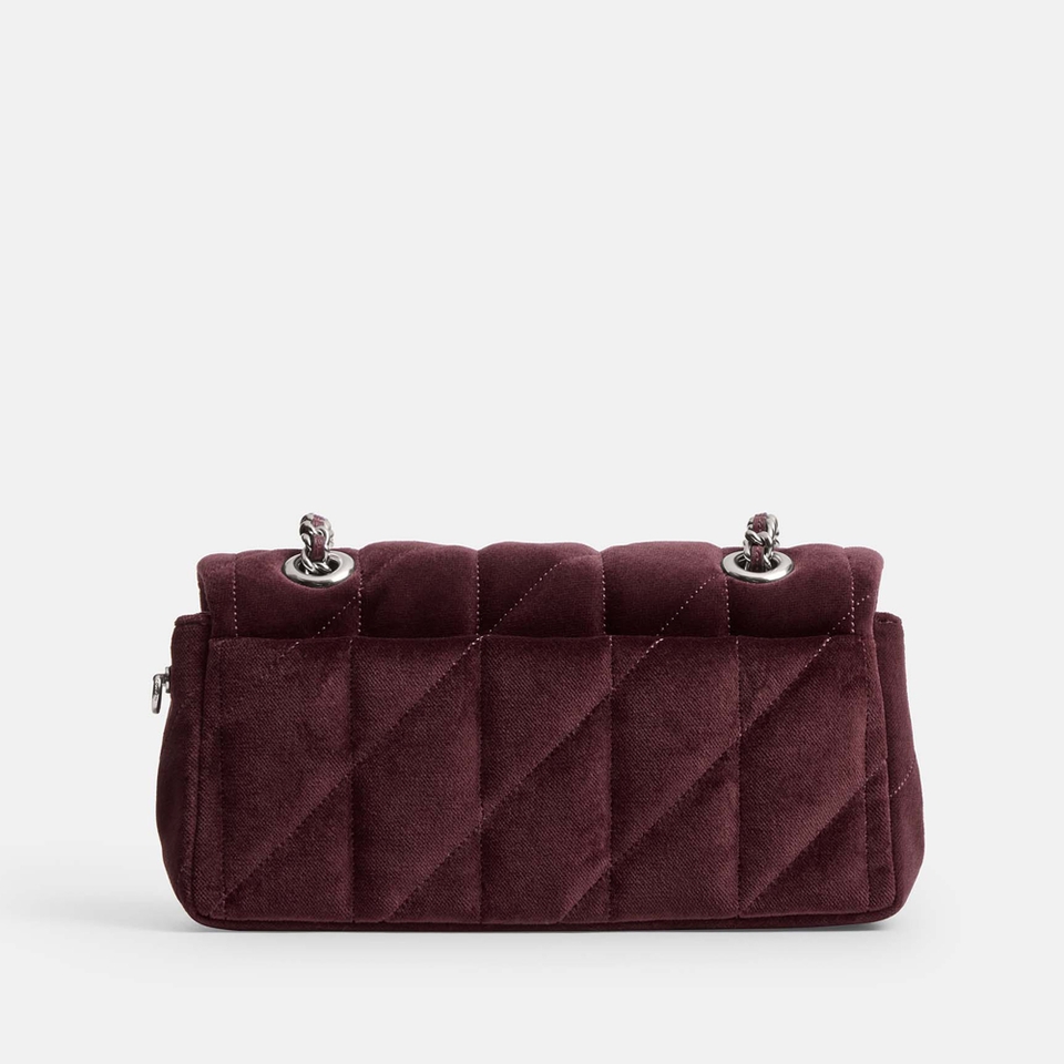 Coach Quilted Velvet Tabby 20 Shoulder Bag