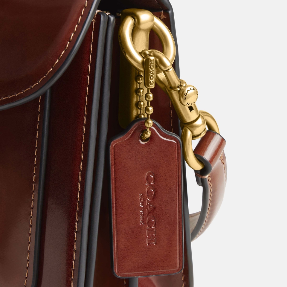 Coach Tabby 26 Spazzolato Leather Shoulder Bag