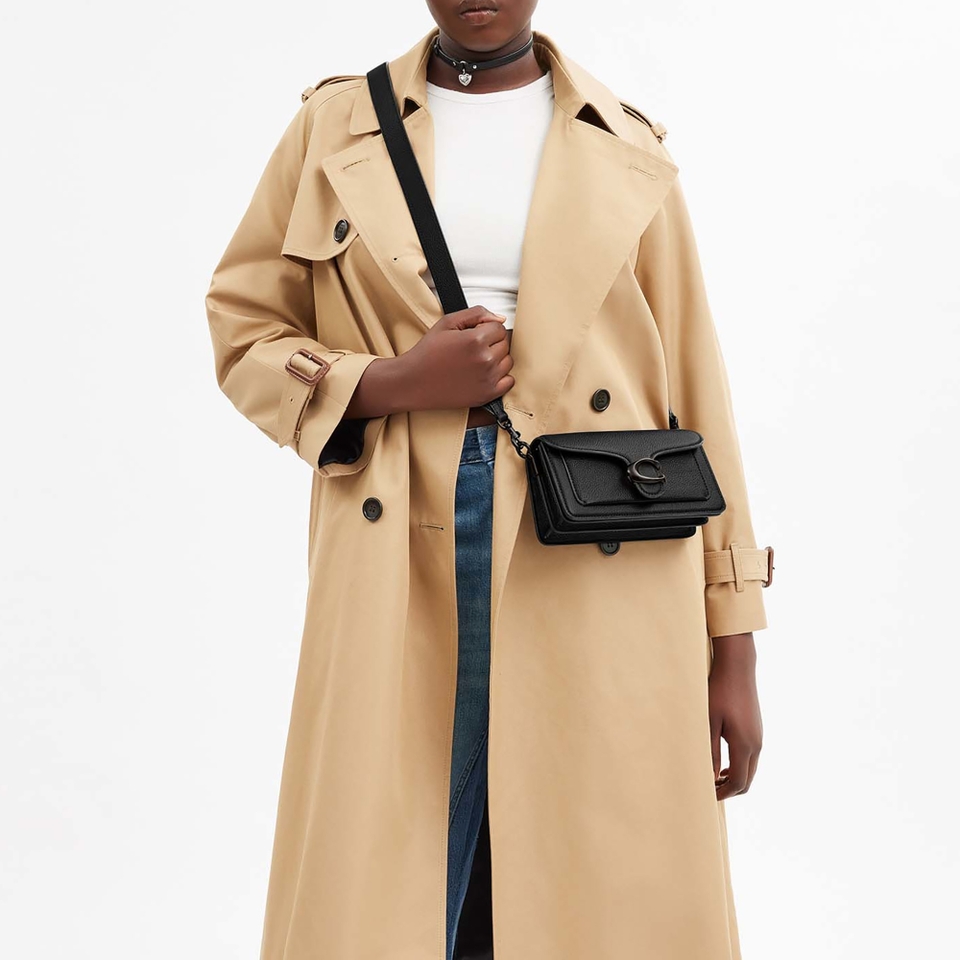 Coach Tabby 20 Leather Shoulder Bag