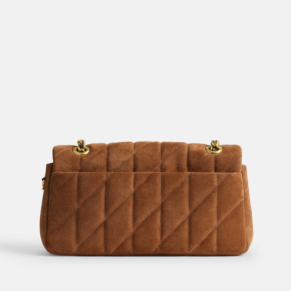Coach Quilted Suede Tabby 26 Shoulder Bag